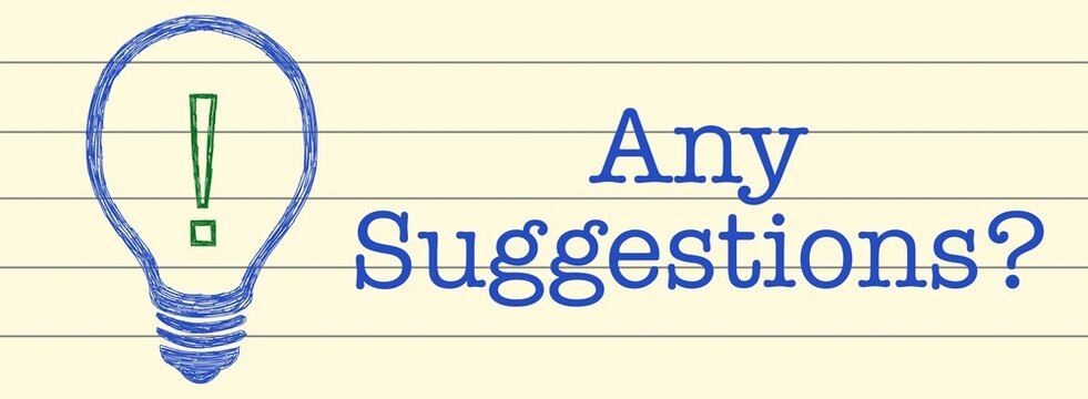 Suggestions